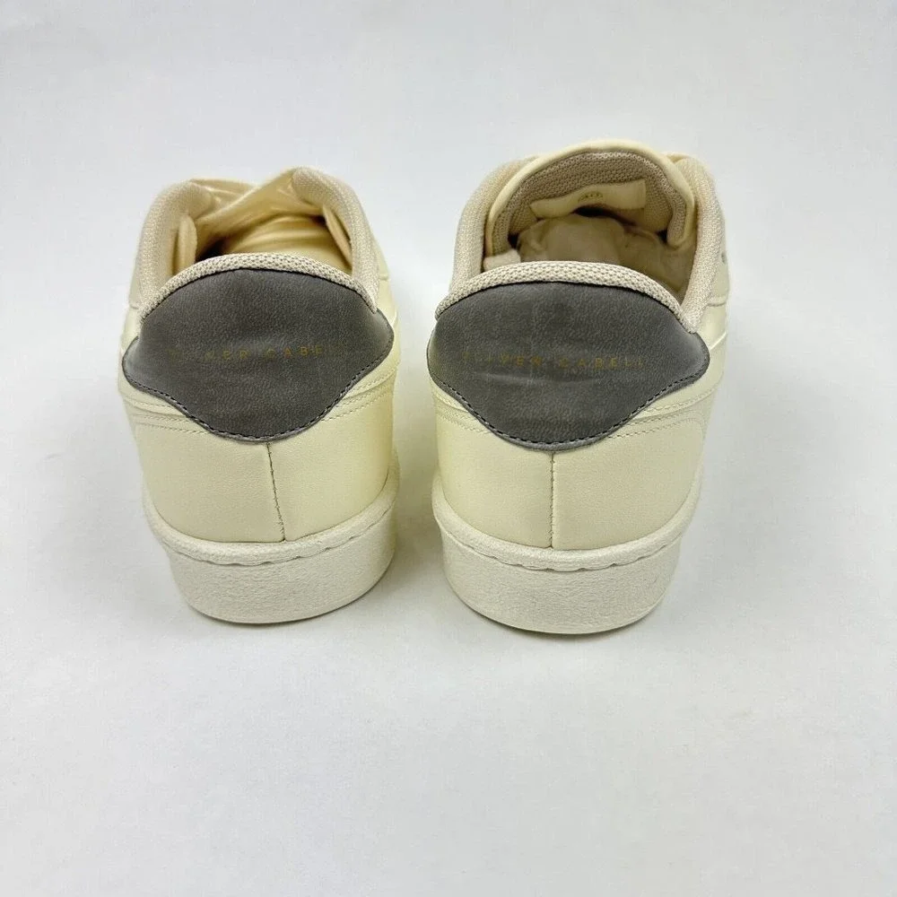 Oliver Cabell Low Top Sneakers Mens 7 Cream Leather Italian Made Low Top